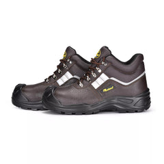 Site Work Boots Construction Safety Boots M-8027 Brown
