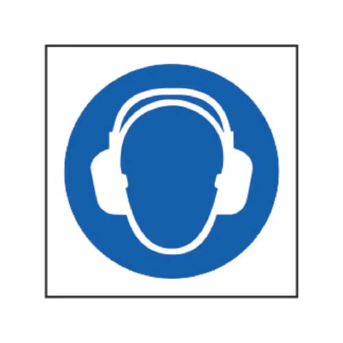 Ear Protection Sign