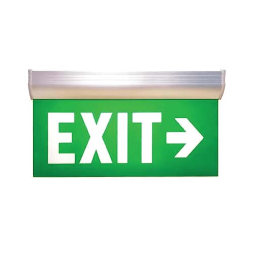 Exit Light With Arrow