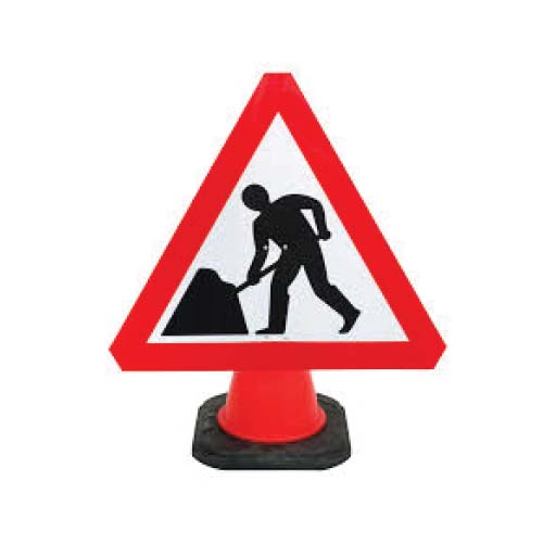 Men at Work Sign