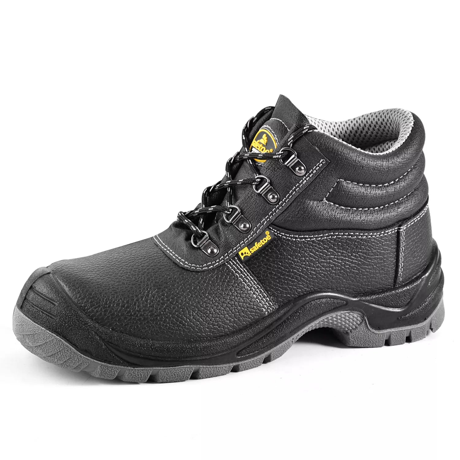 Site Black Protective Steel Toe Boots