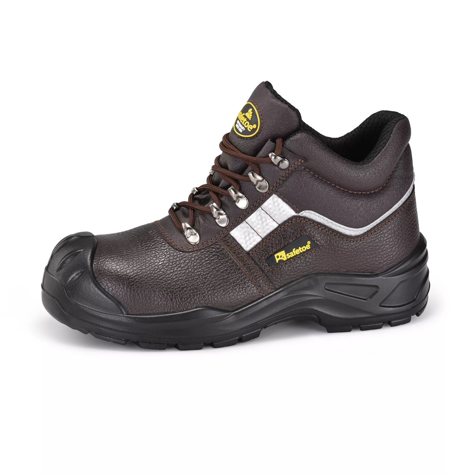 Site Work Boots Construction Safety Boots M-8027 Brown