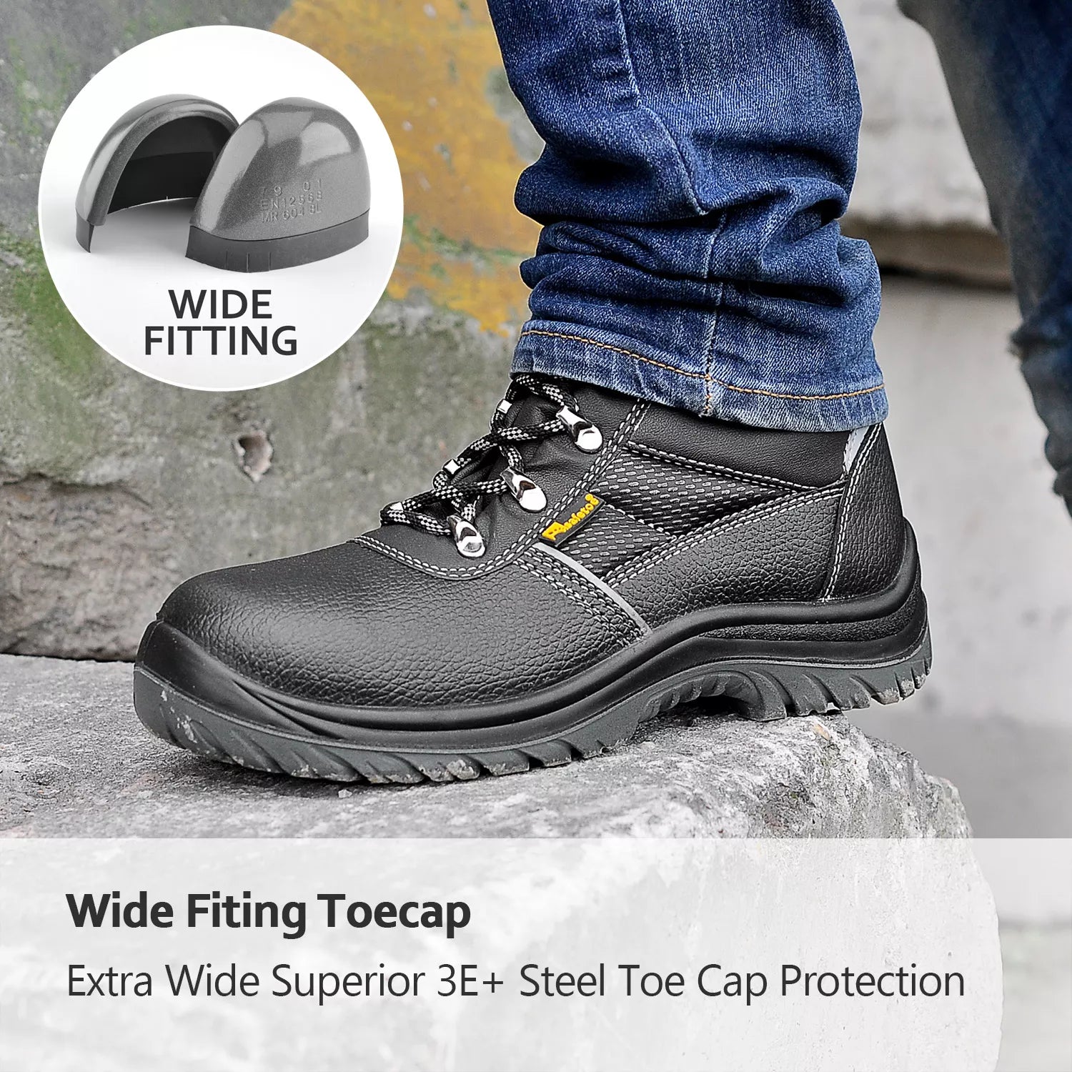 Site Affordable Steel Toe Work Boots M-8215