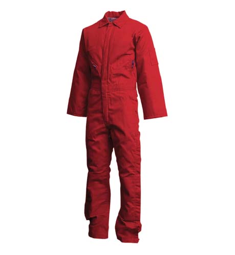 Flame-Resistant Coverall (Red)