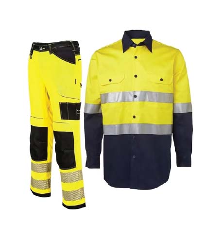 100% Cotton Work Shirt & Pant Set